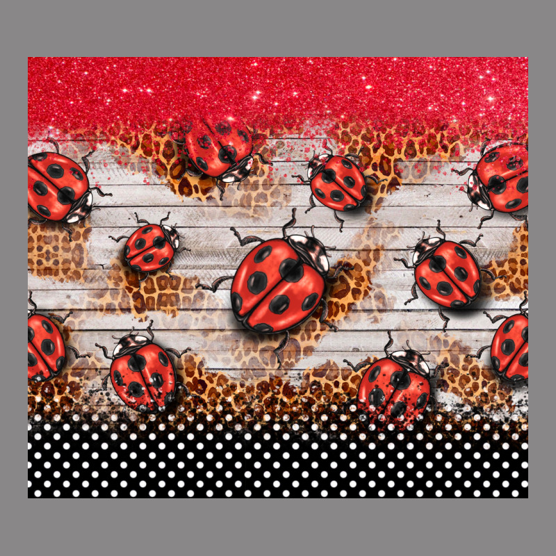 Ladybug Tumbler Vintage Tee by BarkalooDesign | Teevron