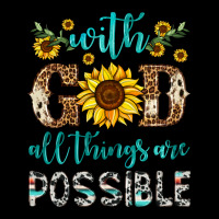 With God All Things Are Possible Urban Hoodie | Teevron