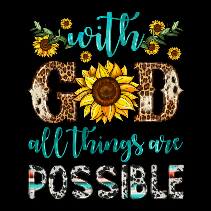 With God All Things Are Possible Urban Hoodie by OliviaCreatesArt | Teevron