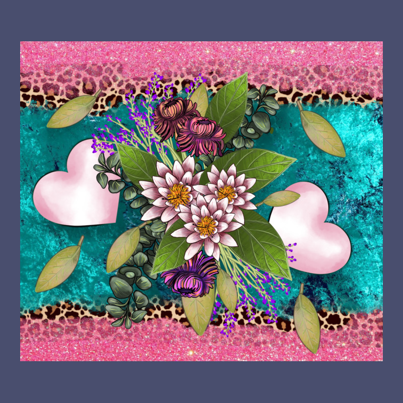 V.d Flowers And Hearts Vintage Tee by AdoDesignShop | Teevron
