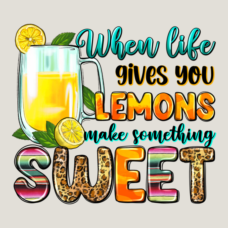 When Life Gives You Lemons Make Someting Sweet Heavy Core Tee by Zillion Design Studio | Teevron