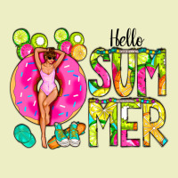 Hello Summer Donut Girl Urban Hoodie | Teevron