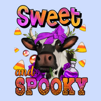 Sweet And Spooky Halloween Cow Urban Heavy Tee | Teevron