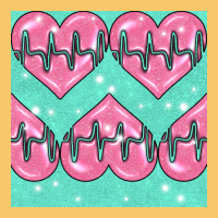 Nursing Heart Seamless Pattern Vintage Hoodie | Teevron