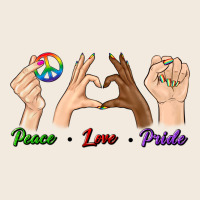 Peace Love Pride Zipper Hoodie | Teevron