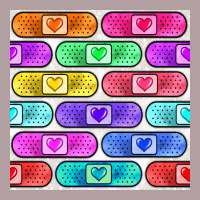 Plaster Seamless Pattern Vintage Hoodie | Teevron