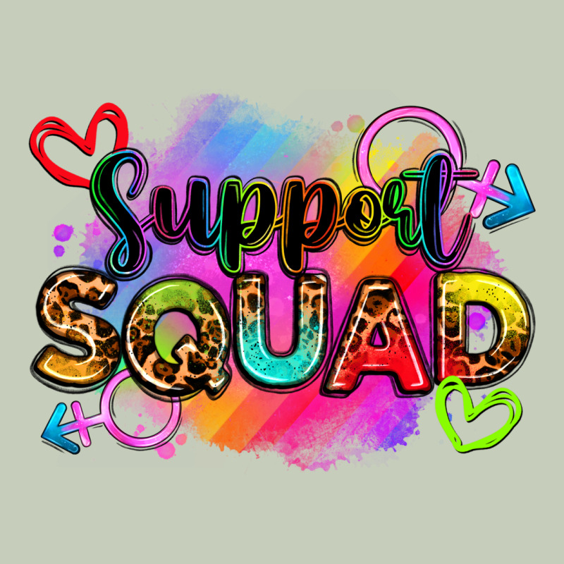 Support Squad Ladies Tee by Zillion Design Studio | Teevron