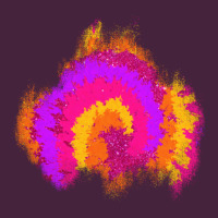 Tie Dye Glitter Patch Classic Tee | Teevron