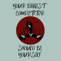 Your Biggest Competitor Premium Sweatshirt | Teevron