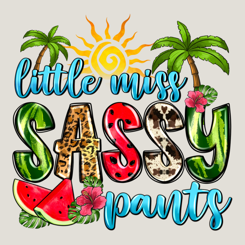 Little Miss Sassy Pants Heavy Core Tee by Zillion Design Studio | Teevron
