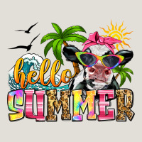 Hello Summer Cow Heavy Core Tee | Teevron