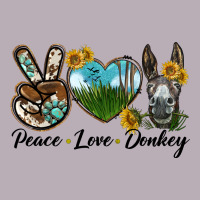 Peace Love Donkey Head Vintage Tee | Teevron