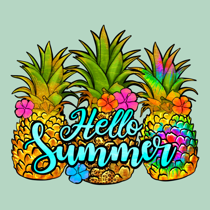 Hello Summer Pineapple Classic Tee by Jasminsmagicworld | Teevron