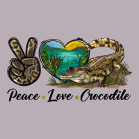 Peace Love Crocodile Vintage Tee | Teevron