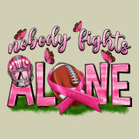 Football Nobody Fights Alone Heavy Core Tee | Teevron
