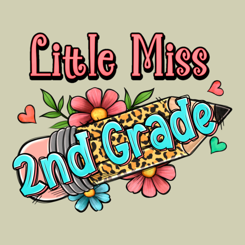 Little Miss Second Grade Heavy Core Tee by RanaPortraitStore | Teevron