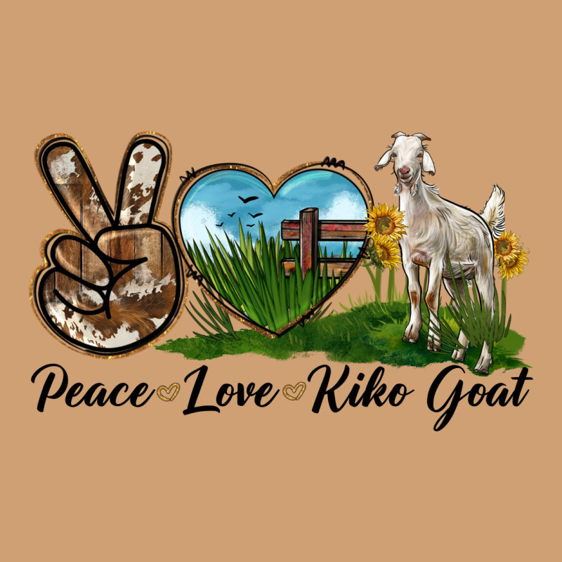 Peace Love Kiko Goat Vintage Tee by LillyAllenDesigns | Teevron