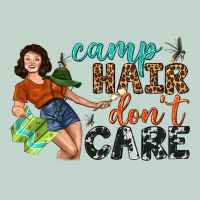 Camp Hair Don't Care Zipper Hoodie | Teevron