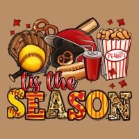 Tis The Season Softball Vintage Hoodie | Teevron