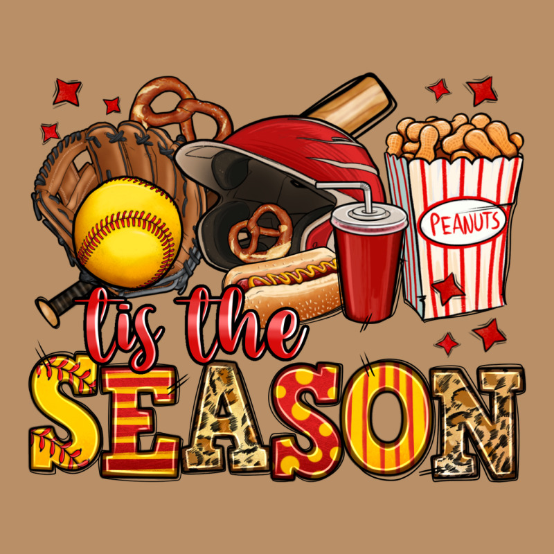 Tis The Season Softball Vintage Hoodie by Jasminsmagicworld | Teevron