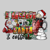 I Believe In Santa And Coffee Premium Tee | Teevron