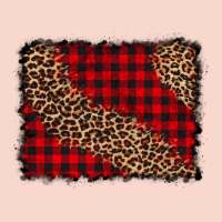 Leopard Buffalo Plaid Background Urban Hoodie | Teevron