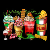 Italy Coffee Cups Ladies Tee | Teevron