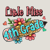 Little Miss Fourth Grade Heavy Core Tee | Teevron