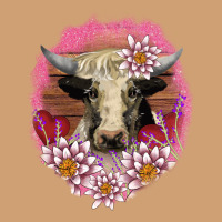 V.d Lotus And Cow Vintage Tee | Teevron
