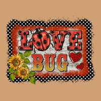 Ladybug  Love Bug Backround Vintage Tee | Teevron