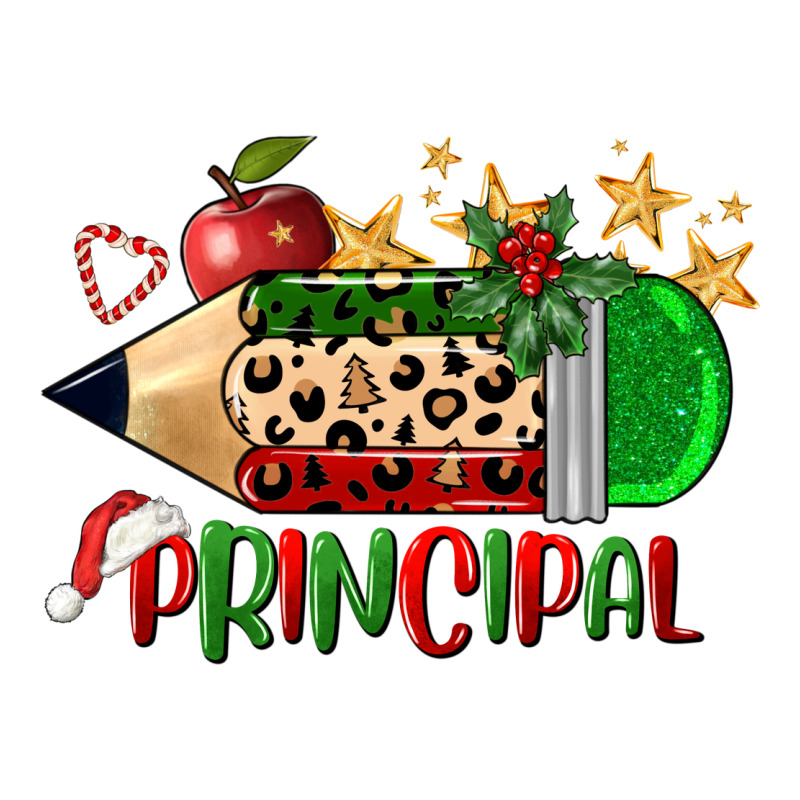 Christmas Principal Pencil Premium Tee by FaDigitalArtStudio | Teevron
