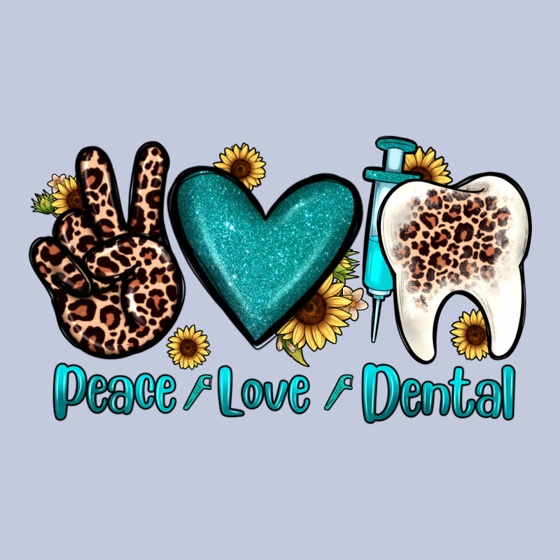 Peace Love Dental Long Sleeve Tee by JahusDesignShop | Teevron