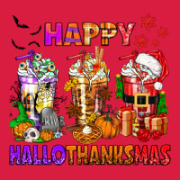 Happy Hallothanksmas Coffee Cups Premium Hoodie | Teevron