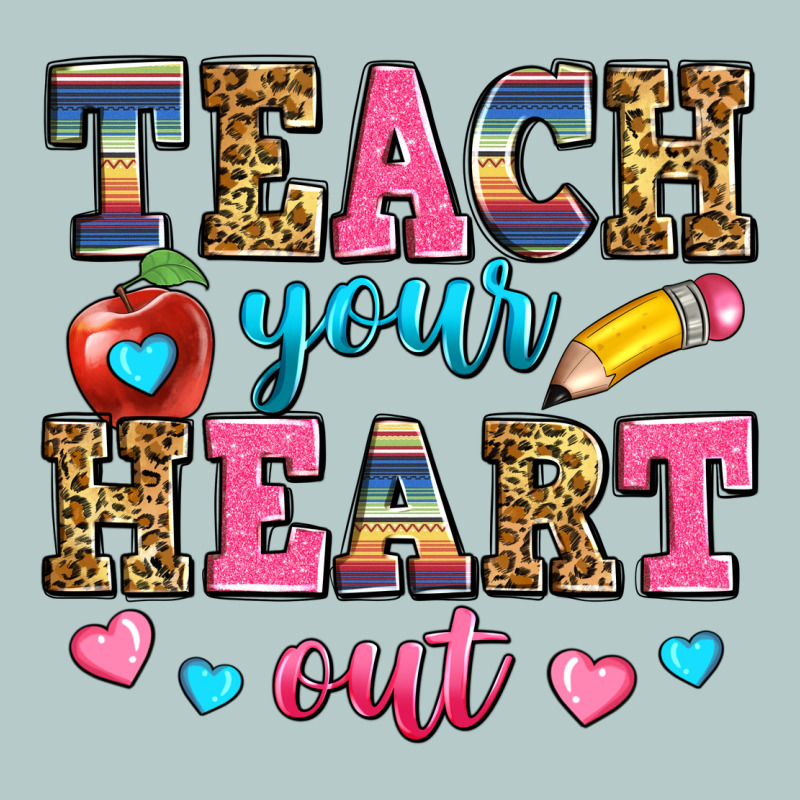 Teach Your Heart Out Heavy Core Tee by Zillion Design Studio | Teevron