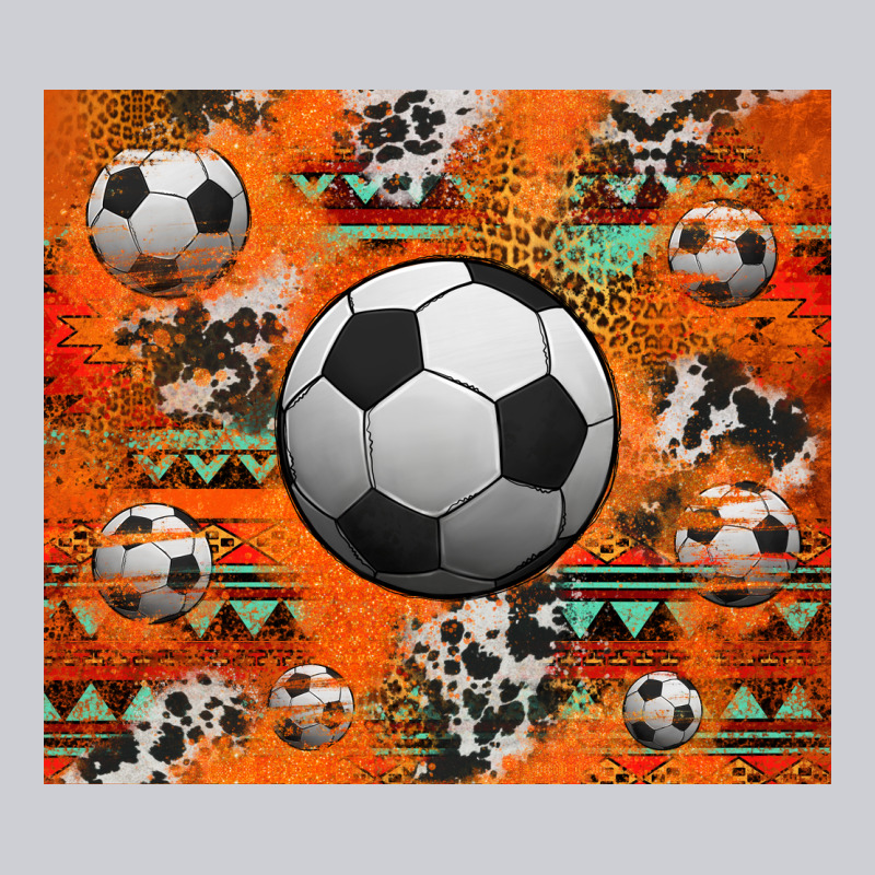 Soccer Aztec Glitter Tumbler Heavyweight Sweatshirt by Jasminsmagicworld | Teevron