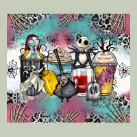 Cartoon Characters Coffee Cups Ladies Tee | Teevron