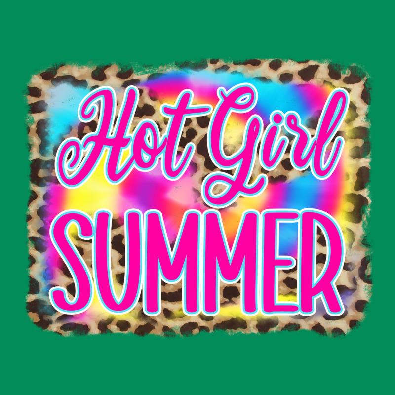 Hot Girl Summer Tie Dye Leopard Urban Hoodie by CowCowDesign | Teevron