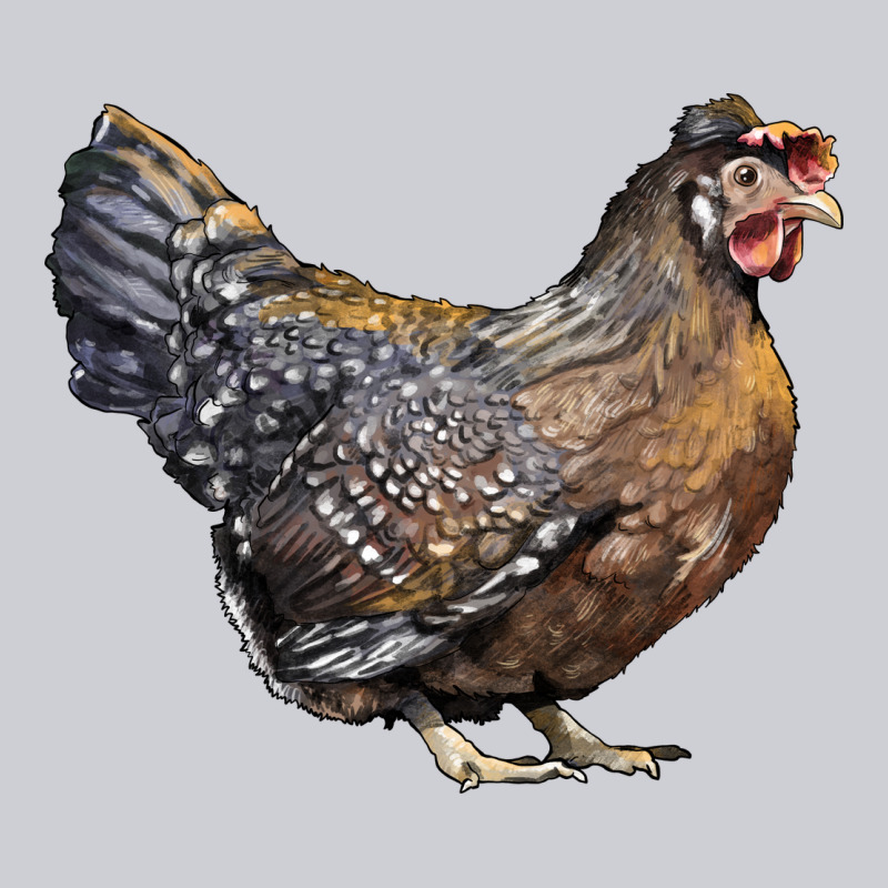 Cream Legbar Chicken Heavyweight Sweatshirt by LillyAllenDesigns | Teevron