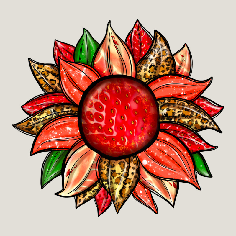 Strawberry Sunflower Heavy Core Tee by Zillion Design Studio | Teevron