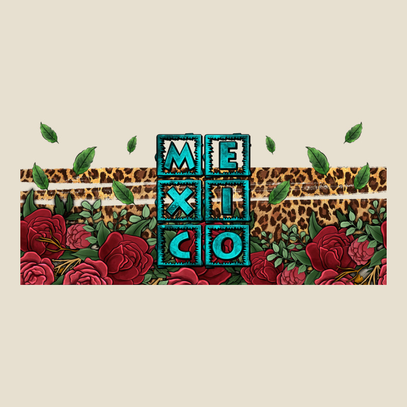 Mexico With Roses Urban Heavy Tee by Jasminsmagicworld | Teevron