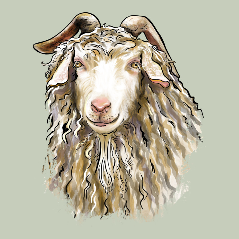 Angora Goat Face Classic Tee by LillyAllenDesigns | Teevron
