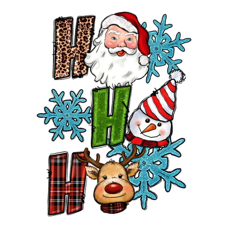 Ho Ho Ho Christmas Ladies Tee by RanaPortraitStore | Teevron