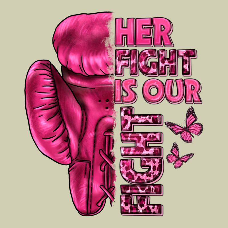 Her Fight Is Our Fight Cancer Heavy Core Tee by texasbilliewilder | Teevron