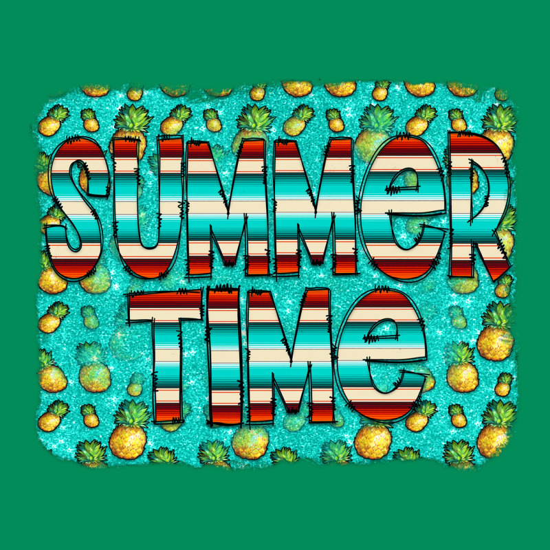 Summer Time Glitter Pineable Urban Hoodie by CowCowDesign | Teevron