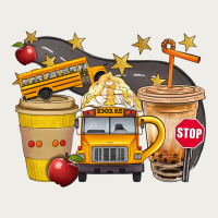 School Bus Coffee And Star Bbs Zipper Hoodie | Teevron