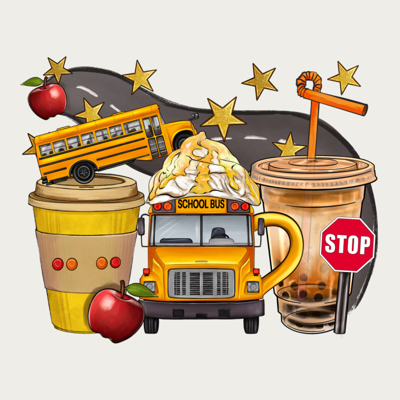 School Bus Coffee And Star Bbs Zipper Hoodie by BundleAndBundleShop | Teevron