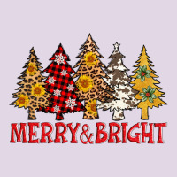 Merry And Bright Leopard Christmas Trees Classic Tee | Teevron