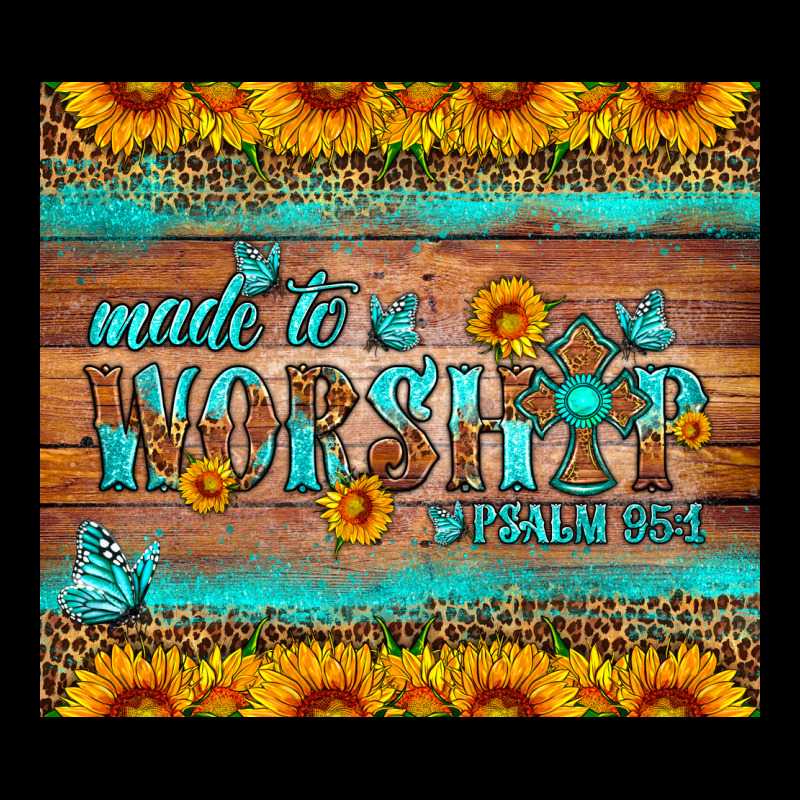 Made To Worship Tumbler Premium Tee by HRA Design Shop | Teevron