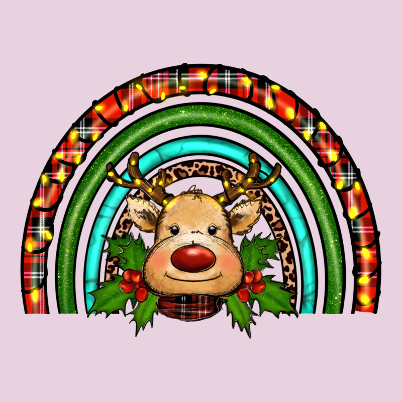 Reindeer Rainbow Christmas Ladies Tee by RanaPortraitStore | Teevron