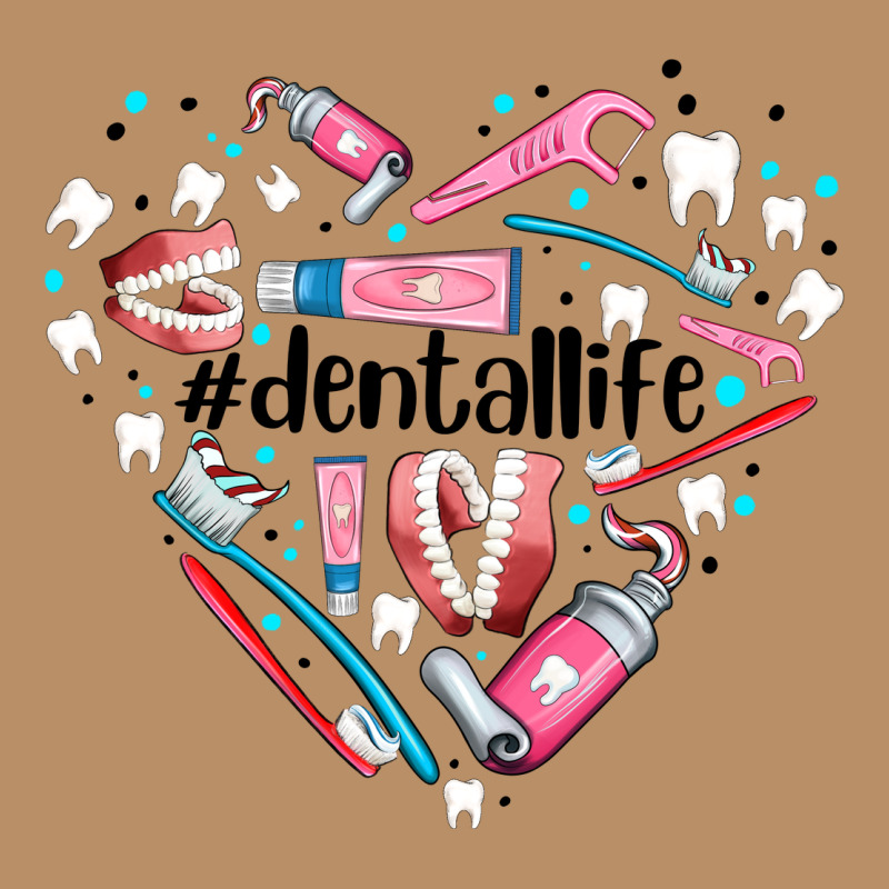 Dental Life Element Heart Vintage Hoodie by AdoDesignShop | Teevron